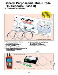 Thumbnail of document Data Sheet - RTD-805 Class B RTD Sensors for Specialized Applications